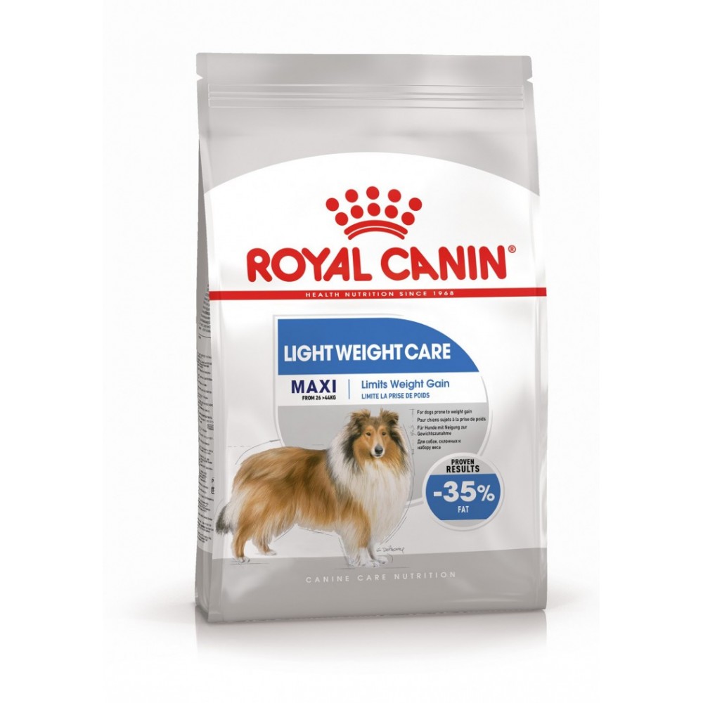 Royal Canin Maxi Light Weight Care - Корм для взрослых собак крупных пород, предрасположенных к полноте "Роял Канин Макси Лайт Вейт Кэа"