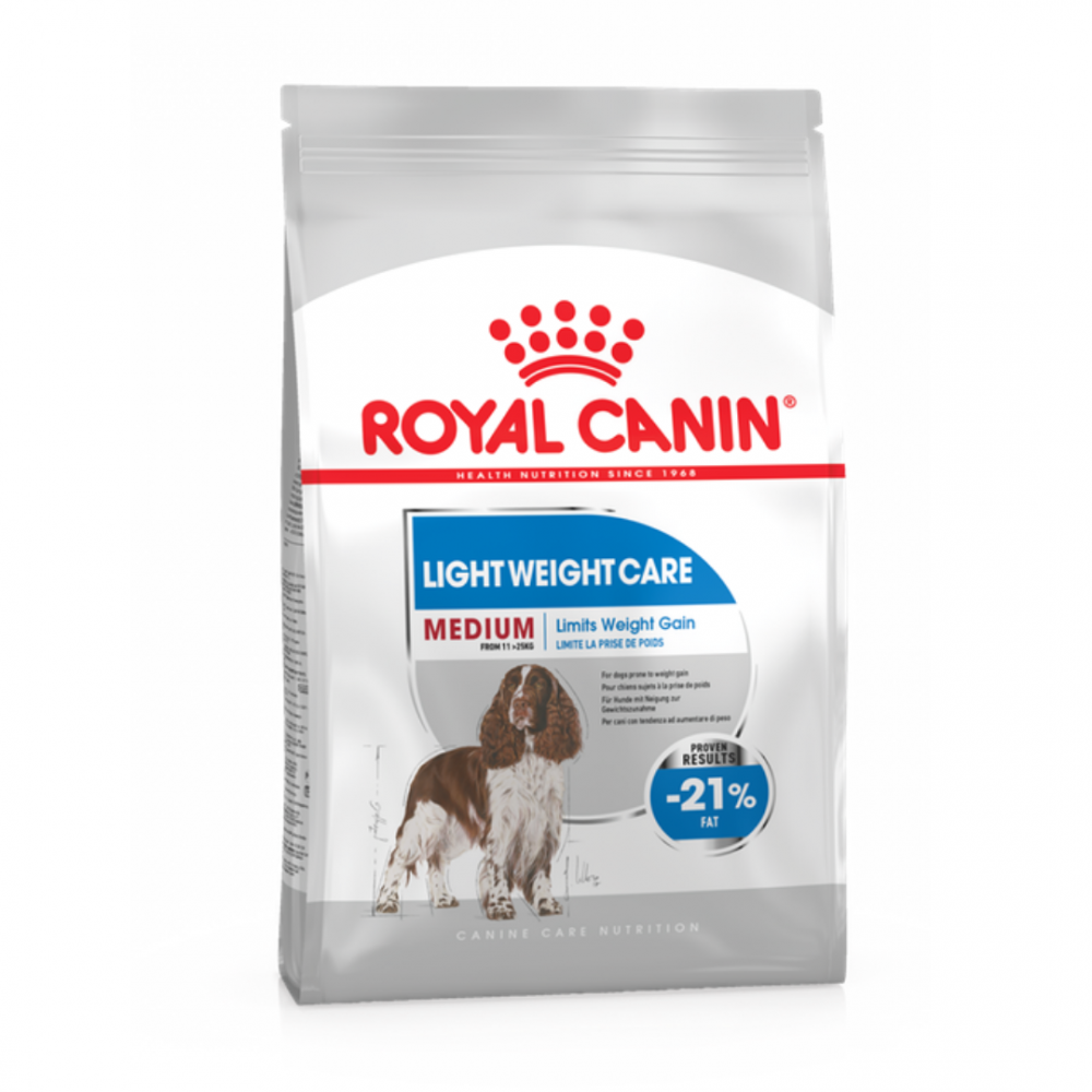 Royal Canin Medium Light Weight Care - Корм для взрослых и стареющих собак средних размеров, предрасположенных к полноте "Роял Канин Медиум Лайт Вейт Кэа"
