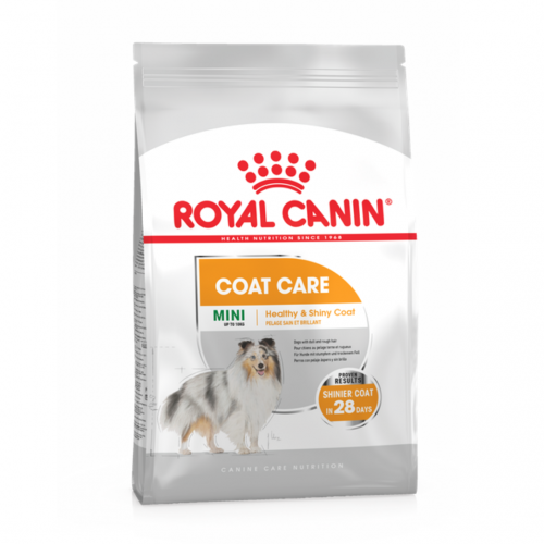 Mini Coat Care - Корм для собак с тусклой и сухой шерстью "Роял Канин Мини Коат Кэа"