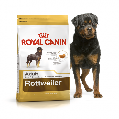 Rottweiler Adult - Корм для взрослых собак породы ротвейлер "Роял Канин Эдалт"