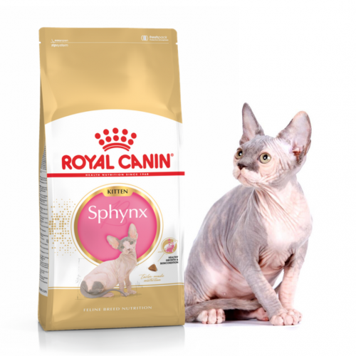 Sphynx Kitten - Корм для котят породы сфинкс "Роял Канин Киттен Сфинкс"
