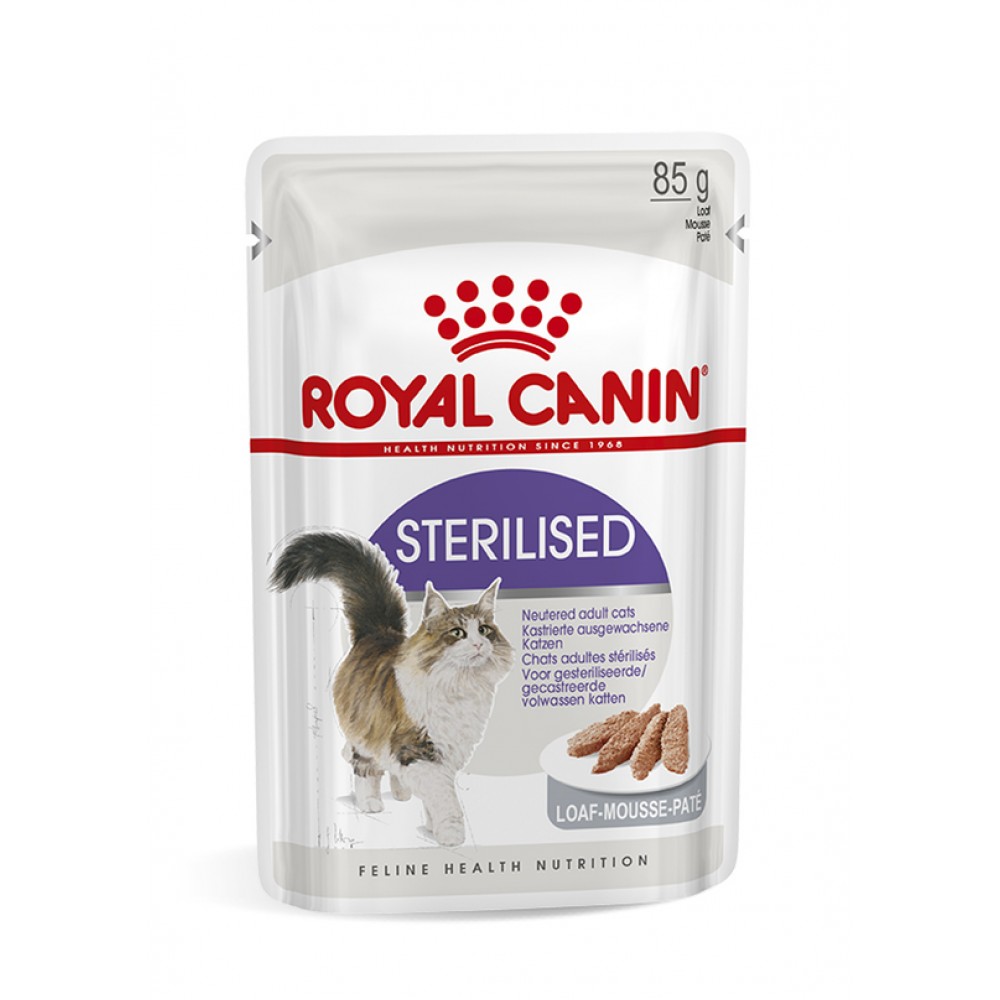 Royal Canin Sterilised - Паштет для взрослых стерилизованных кошек "Роял Канин Стерилайзд"