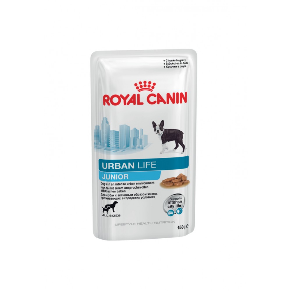 Royal Canin Urban Life Junior - Влажный корм для щенков, живущих в городских условиях "Роял Канин Урбан Лайф Юниор"