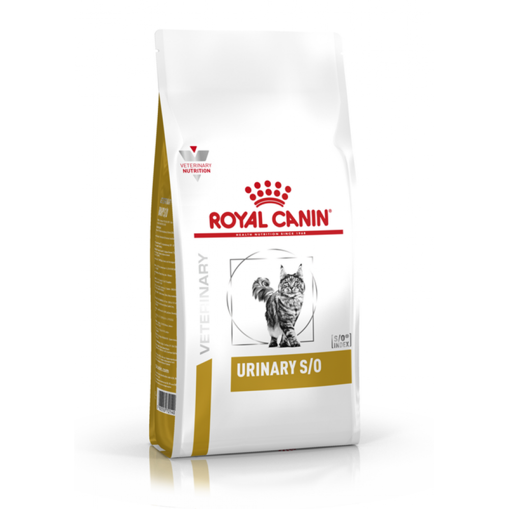 Royal Canin Urinary S/O  - Корм для кошек при лечении мочекаменной болезни (быстрое растворение струвитов) "Роял Канин Уринари С/О
