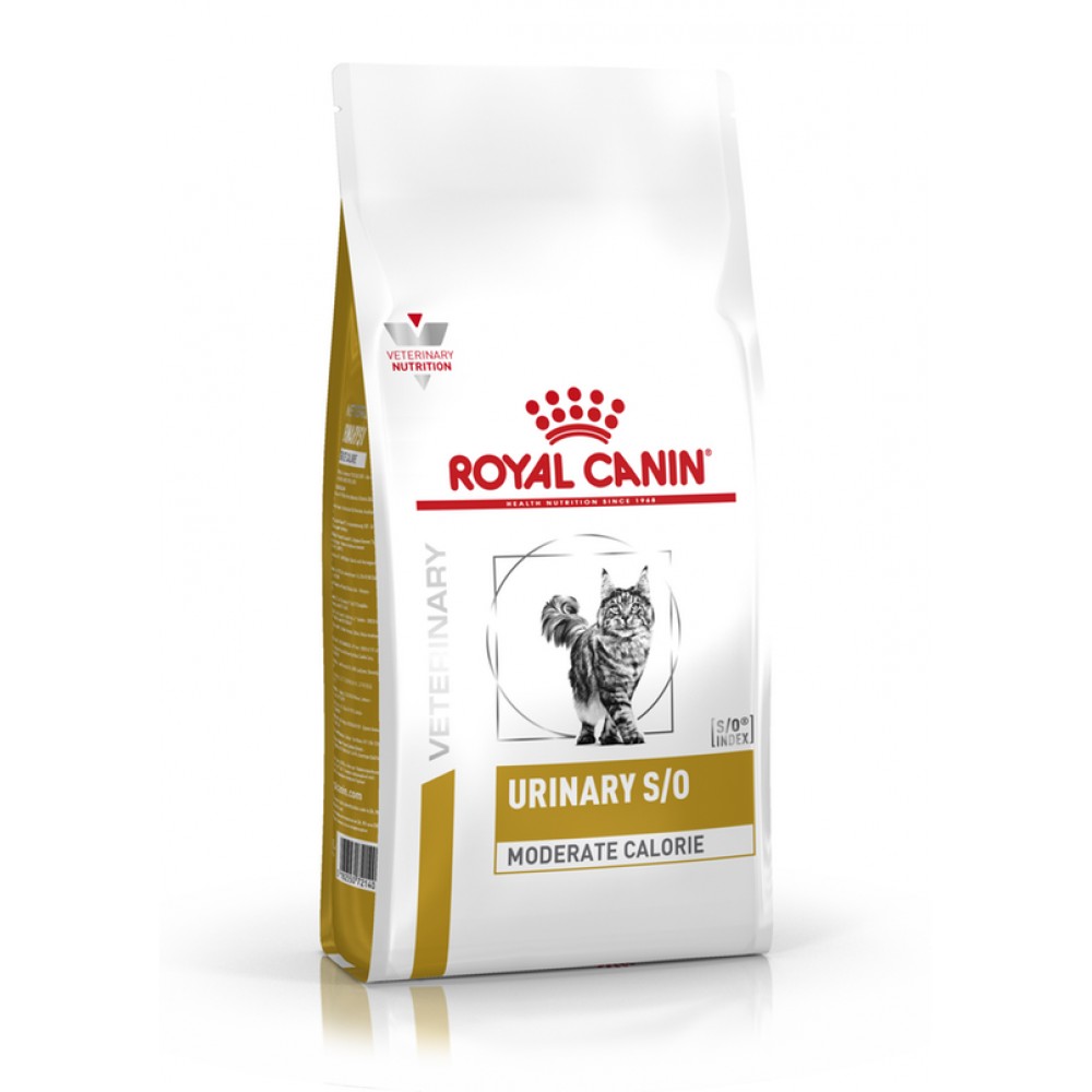 Royal Canin Urinary S/O Moderate Calorie - Корм диетический для взрослых кошек, способствующий растворению струвитов "Роял Канин Уринари С/О Модерейт Кэлори"