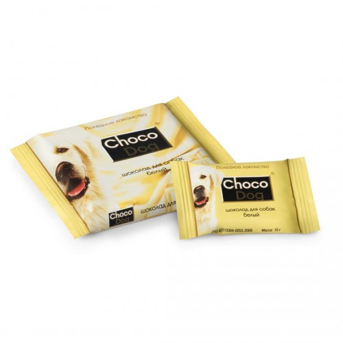 «CHOCO DOG® шоколад белый» - Лакомство для собак