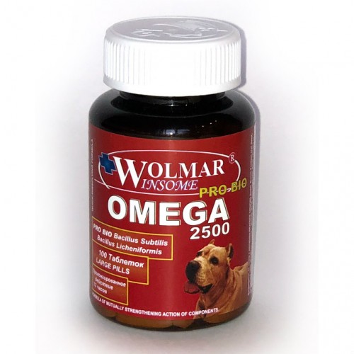 Волмар Winsome Pro Bio Omega 2500 - Синергетический комплекс для крупных пород собак
