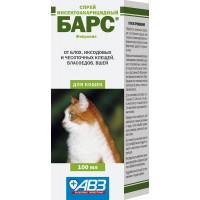 БАРС - Спрей инсектоакарицидный для кошек