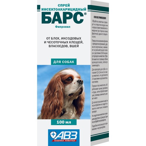 БАРС - Спрей инсектоакарицидный для собак