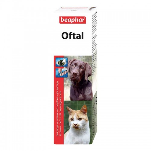 "Oftal Augenpflege" Беафар - Лосьон для кошек и собак, для ухода за глазами