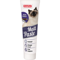 Беафар - Мальт-паста для кошек для вывода шерсти из ЖКТ