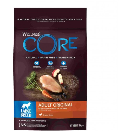 Core Корм из курицы для взрослых собак крупных пород