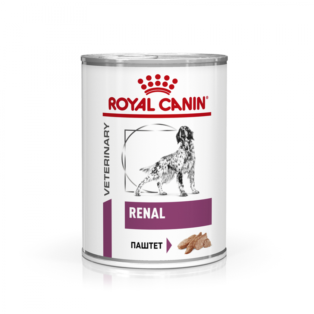Royal Canin Renal Canine - Влажный диетический корм для взрослых собак с острой/хронической почечной недостаточностью "Роял Канин Ренал"