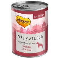 Консервы для собак - Мнямс Фегато по-венециански (телятина с печенью)